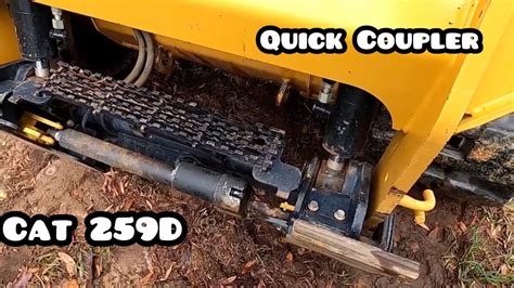 cat skid steer mechanical coupler|cat hydraulic connect coupler.